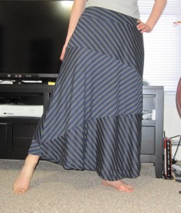 Striped skirt take 1