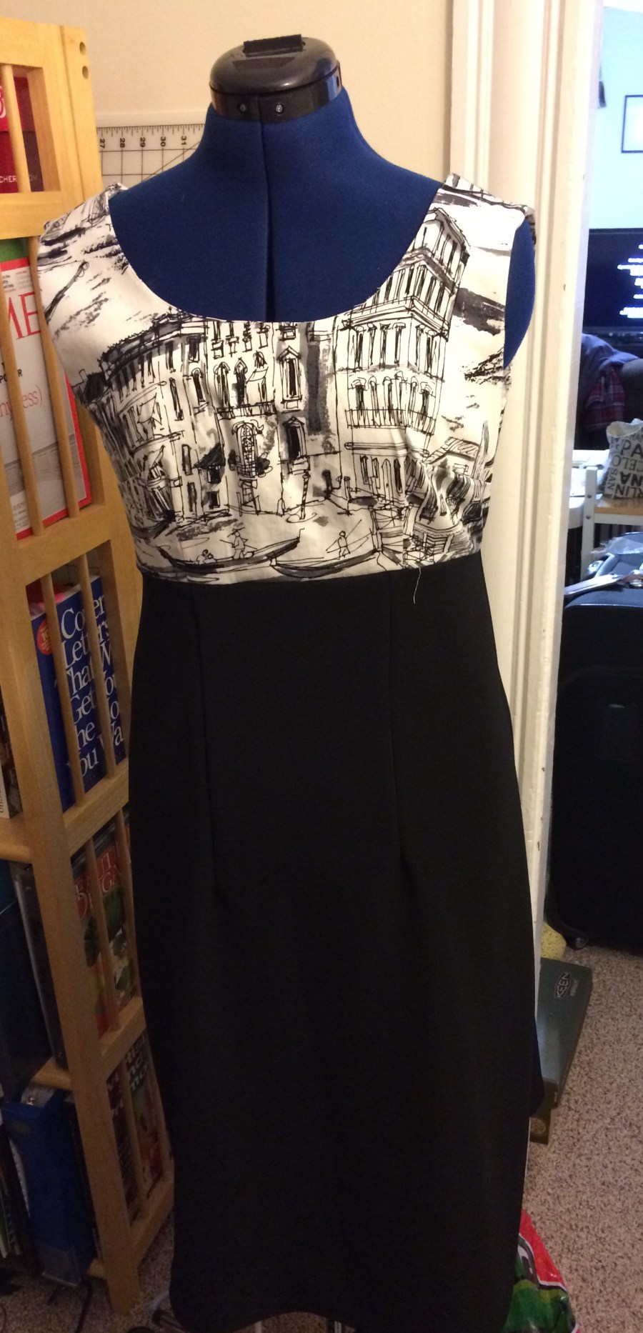 Venice Dress on dummy